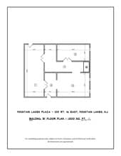 100 Rt 46 East, Mountain Lakes, NJ à louer Plan d’étage– Image 1 sur 1