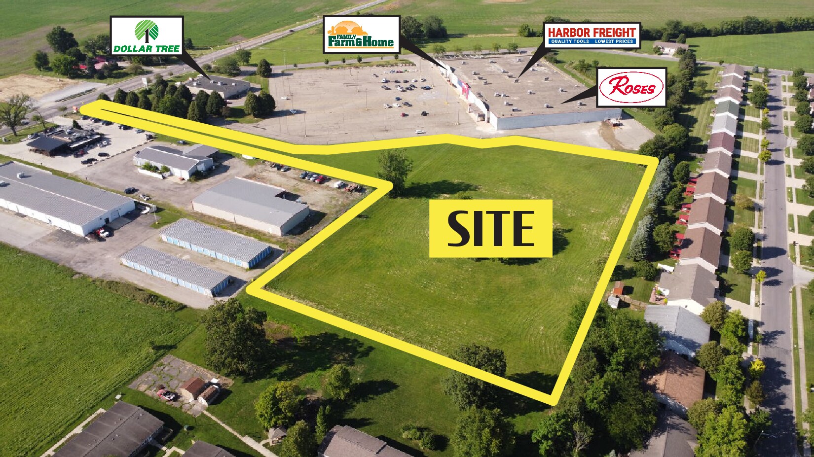 2100 Columbus Ave, Washington Court House, OH à vendre Aérien– Image 1 sur 6