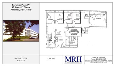12 N State Rt 17, Paramus, NJ à louer Plan d’étage– Image 1 sur 1