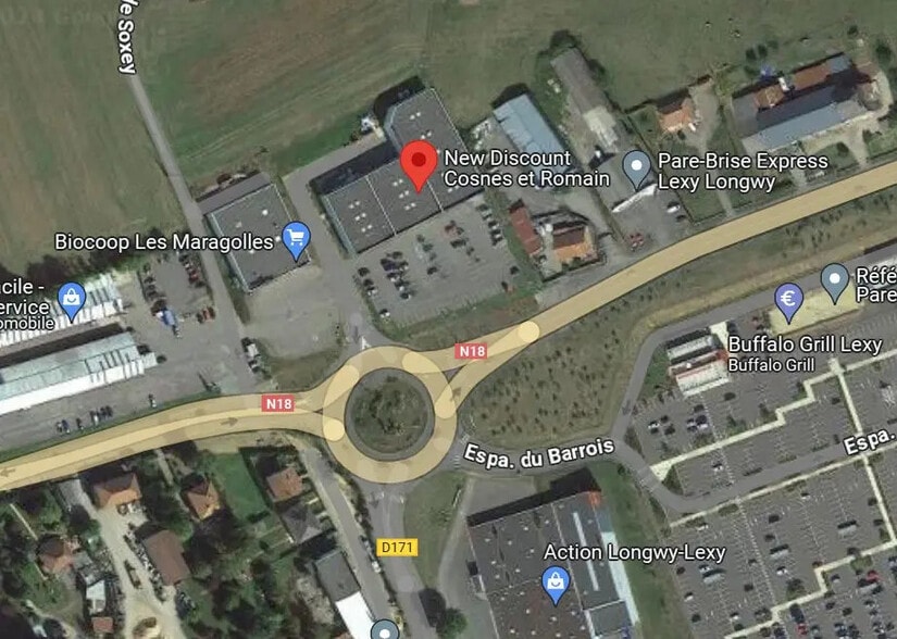 Local commercial dans Cosnes-et-Romain à louer - Photo de l’immeuble – Image 3 sur 3