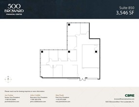 500 E Broward Blvd, Fort Lauderdale, FL à louer Photo intérieure– Image 1 sur 1