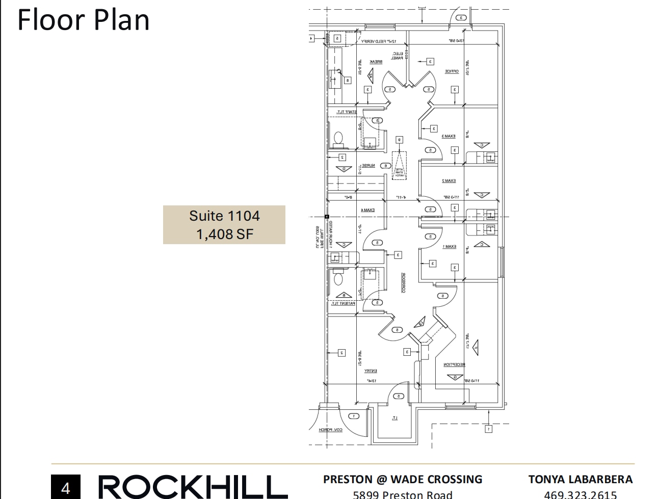 8501 Wade Blvd, Frisco, TX à louer Plan d’étage– Image 1 sur 1