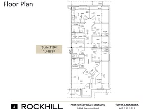 8501 Wade Blvd, Frisco, TX à louer Plan d’étage– Image 1 sur 1