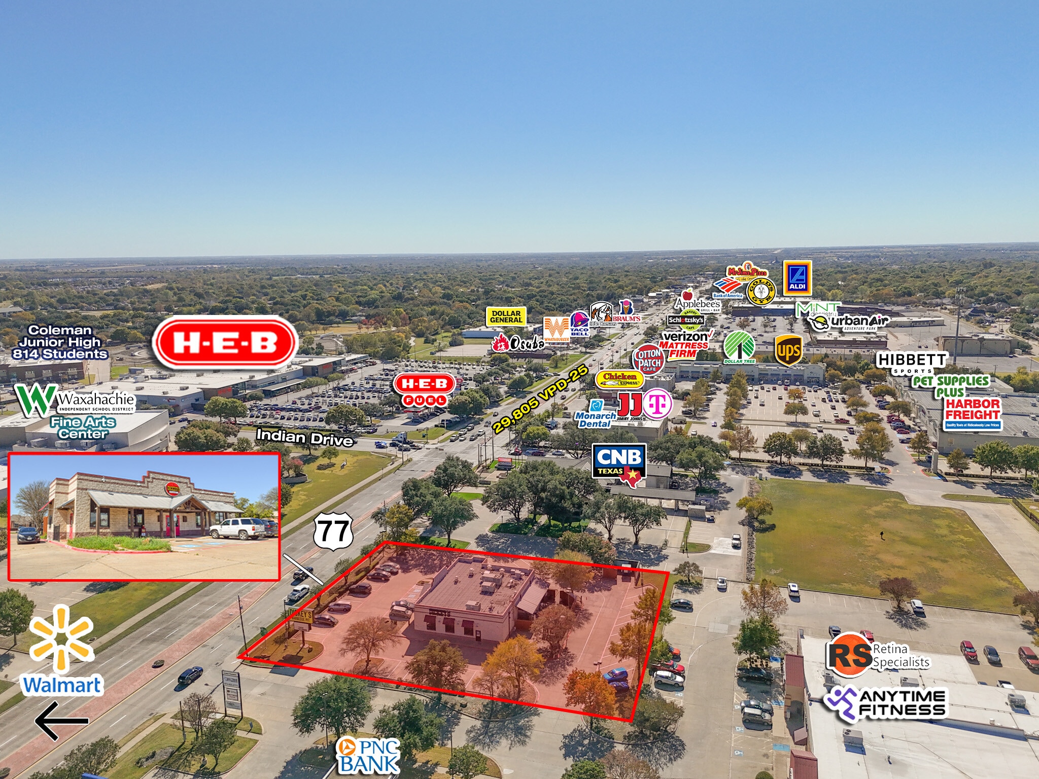 1003 N Us-77 Hwy, Waxahachie, TX à vendre Photo principale– Image 1 sur 6