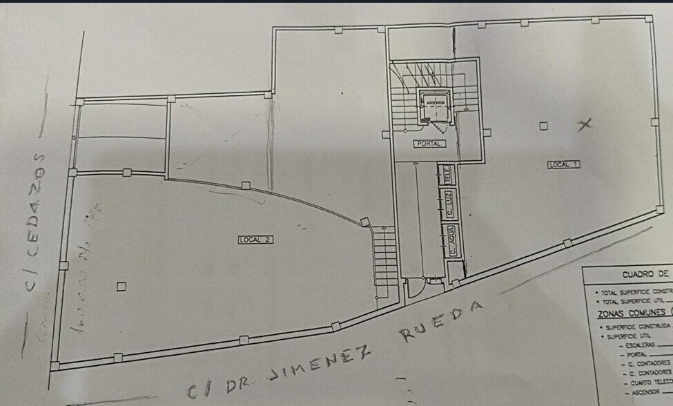 Calle Doctor Jiménez Rueda, 1, Atarfe, Granada à vendre - Plan de site – Image 2 sur 5
