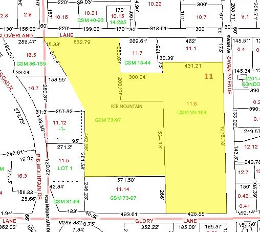 4201 Rib Mountain Dr, Wausau, WI à vendre - Plan cadastral – Image 2 sur 2