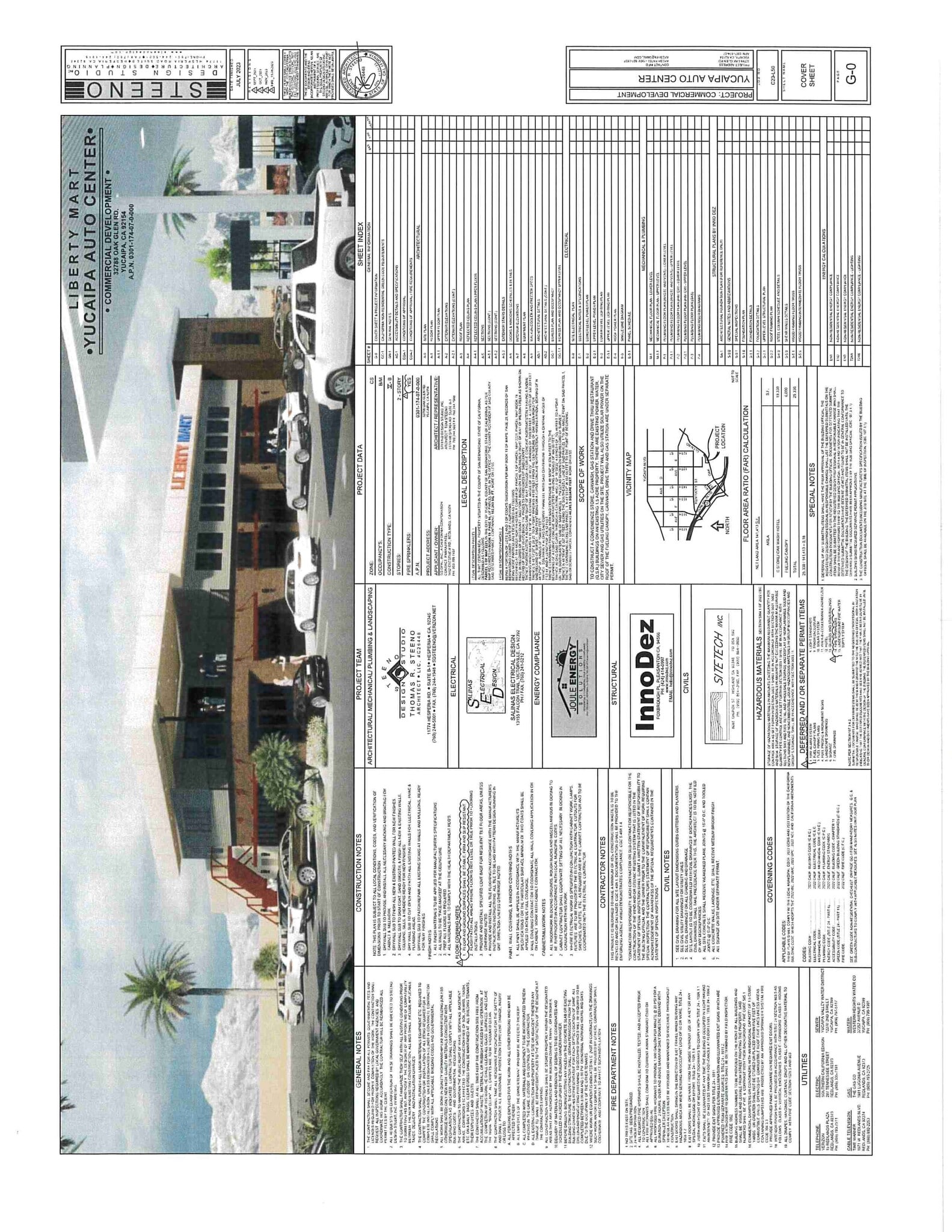 32788 Oak Glen Rd, Yucaipa, CA à louer Plan de site– Image 1 sur 1