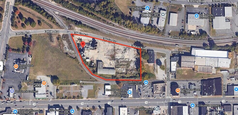 401 E Main Ave, Gastonia, NC à vendre - Photo de l’immeuble – Image 1 sur 2