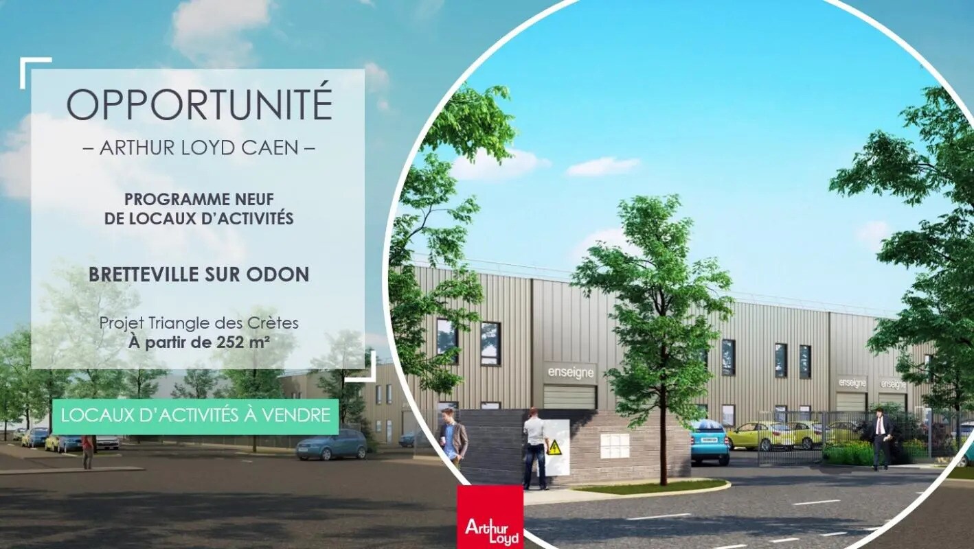 Local d'activités dans Bretteville-sur-Odon à vendre Photo de l’immeuble– Image 1 sur 2