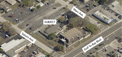 407 S Saturn Ave, Clearwater, FL - Vue aérienne vue de carte