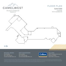 2001 W Camelback Rd, Phoenix, AZ à louer Plan d’étage– Image 1 sur 2