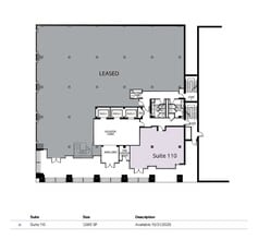 7735 Old Georgetown Rd, Bethesda, MD à louer Plan d’étage– Image 1 sur 1