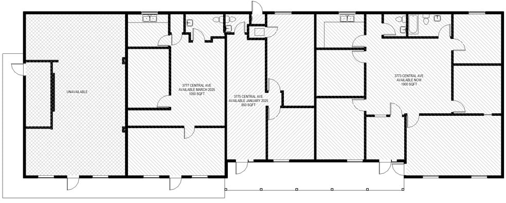 3775 Central Ave, Saint Petersburg, FL à louer - Plan d’étage – Image 3 sur 21