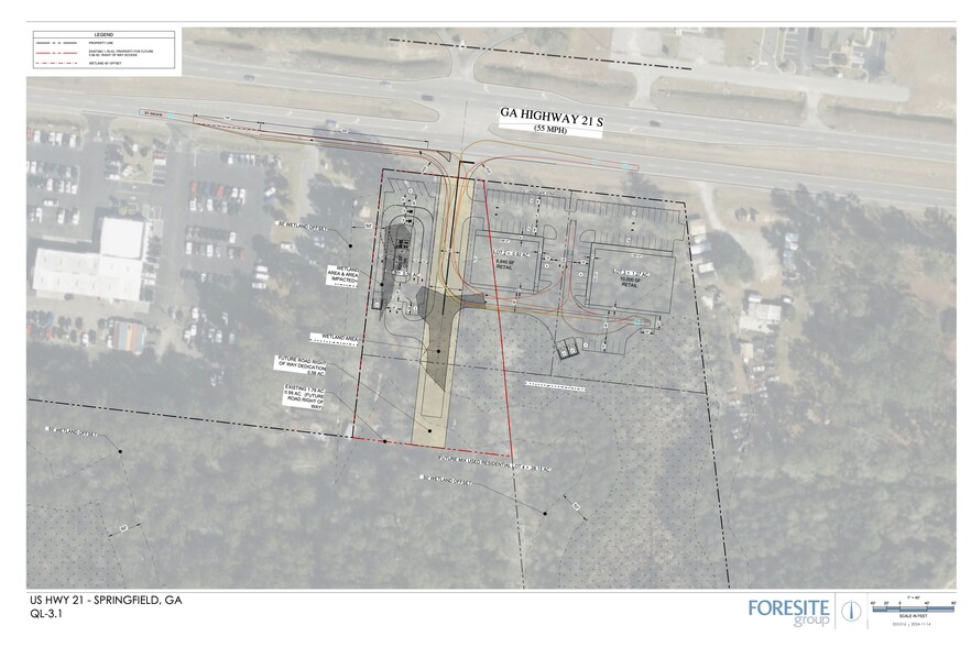 1560 GA-21, Springfield, GA à louer - Plan de site – Image 3 sur 3