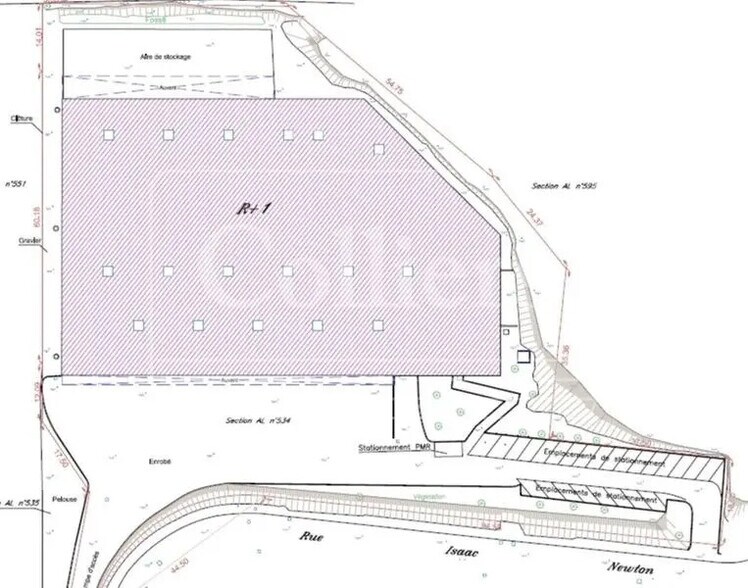 489 Rue Isaac Newton, Saint-Raphaël à louer - Plan de site – Image 2 sur 2