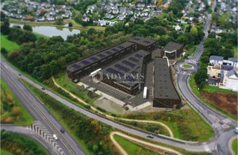 Carquefou - VUE AÉRIENNE vue de carte