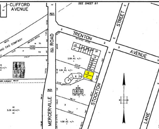 2333 Whitehorse Mercerville Rd, Hamilton, NJ à louer - Plan cadastral – Image 3 sur 10