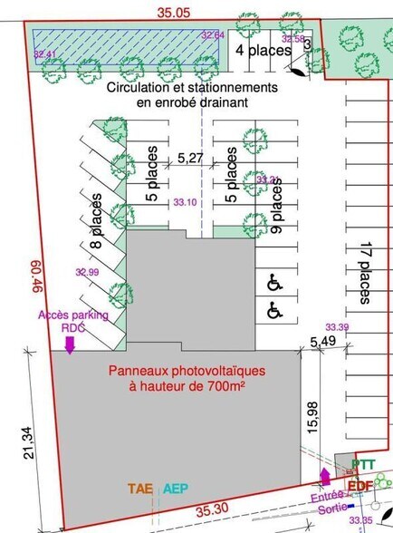 Bureau dans Ploeren à louer - Plan de site – Image 2 sur 9