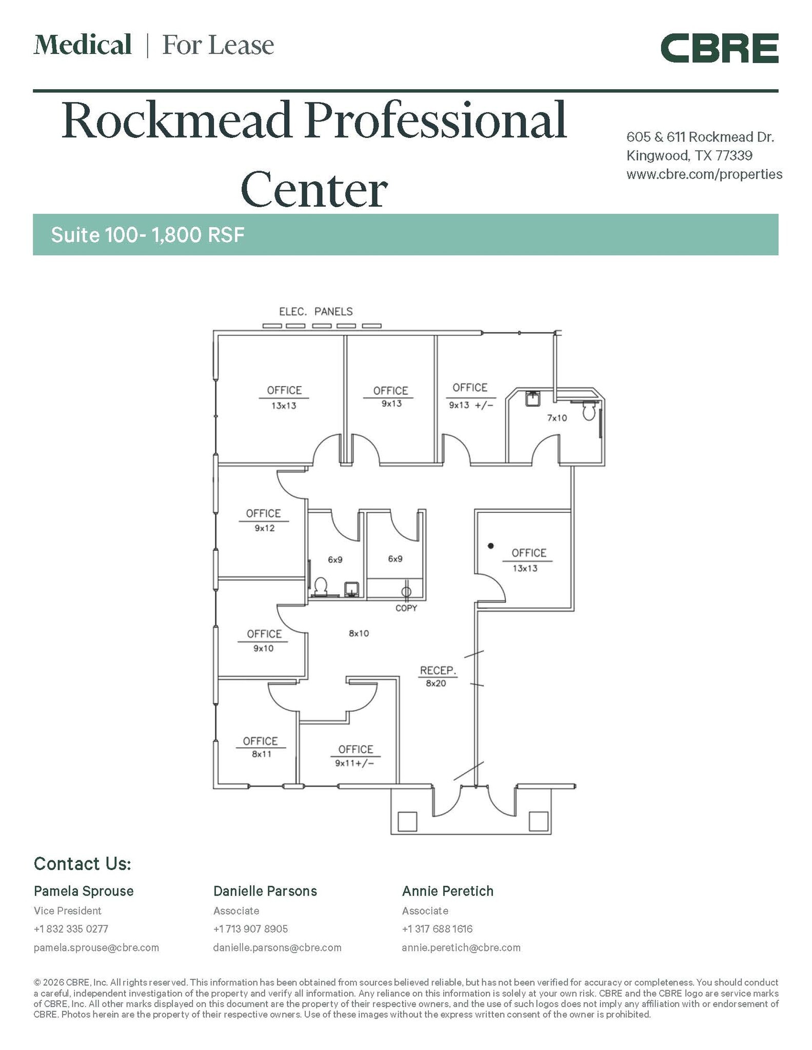 605-611 Rockmead Dr, Kingwood, TX à louer Photo intérieure– Image 1 sur 1