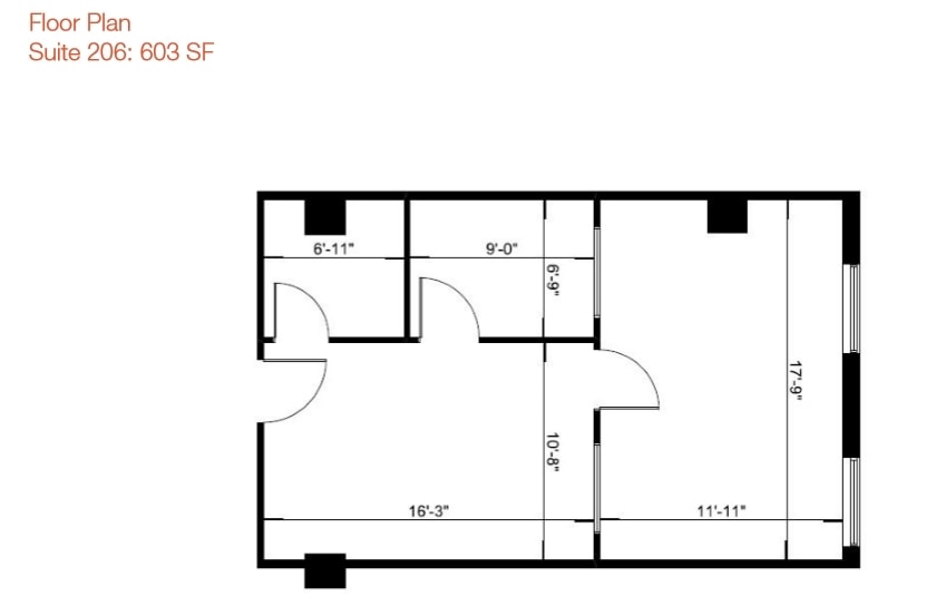 2329-2333 Dundas St W, Toronto, ON à louer Plan d’étage– Image 1 sur 1
