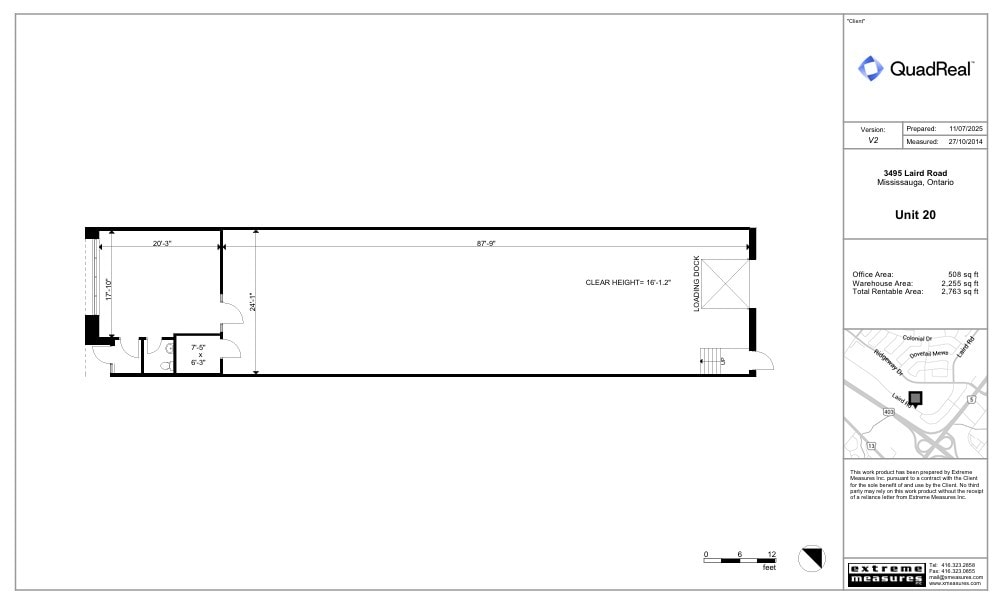 4181 Sladeview Cres, Mississauga, ON à louer Plan d’étage– Image 1 sur 1