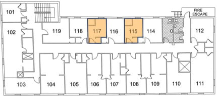 76 Broadway, Denver, CO à louer Plan d’étage– Image 1 sur 1