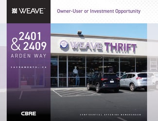 Plus de détails pour 2401 & 2409 Arden Way – Local commercial à vendre, Sacramento, CA