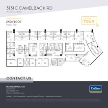 3131 E Camelback Rd, Phoenix, AZ à louer Plan d’étage– Image 1 sur 7