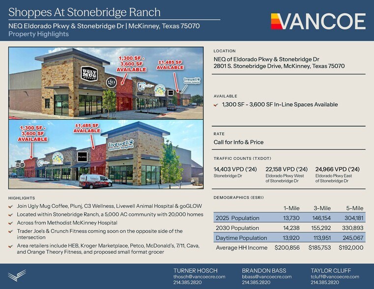 2801 S Stonebridge Dr, McKinney, TX à louer - Photo de l’immeuble – Image 2 sur 7