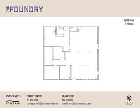 619 S Cedar St, Charlotte, NC à louer Plan d’étage– Image 1 sur 1