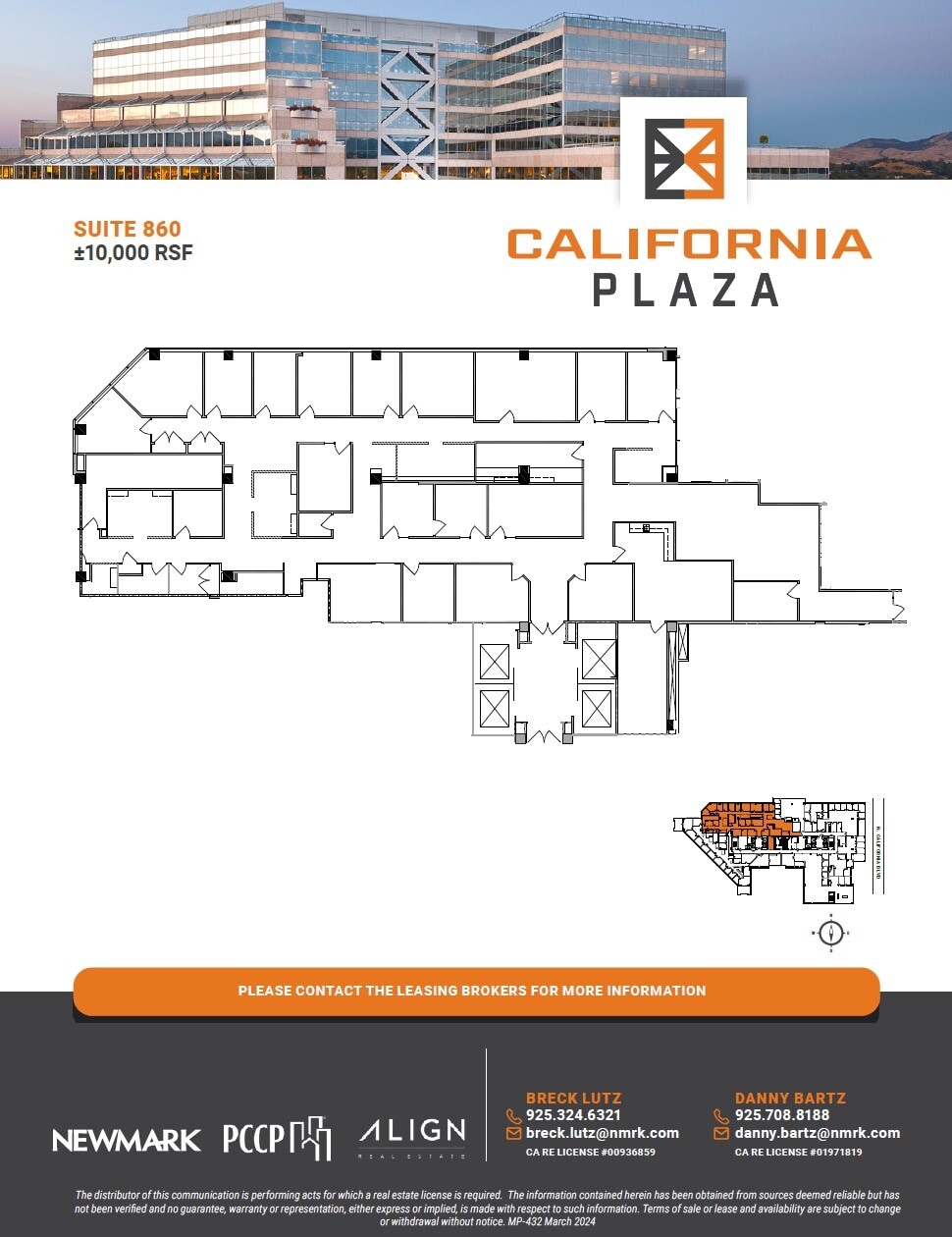 2121 N California Blvd, Walnut Creek, CA à louer Plan d’étage– Image 1 sur 1