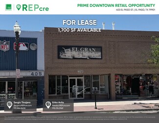 Plus de détails pour 321-403 S El Paso St, El Paso, TX - Local commercial à louer