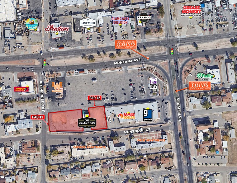 9600 Montana Ave, El Paso, TX à louer - Photo de l’immeuble – Image 2 sur 3