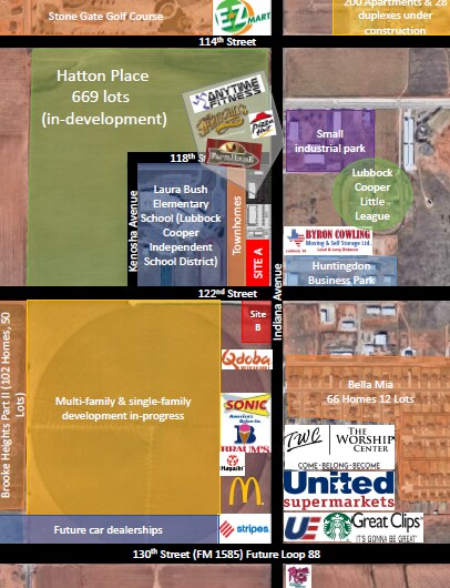 122nd St & Indiana, Lubbock, TX à louer - Photo principale – Image 1 sur 3