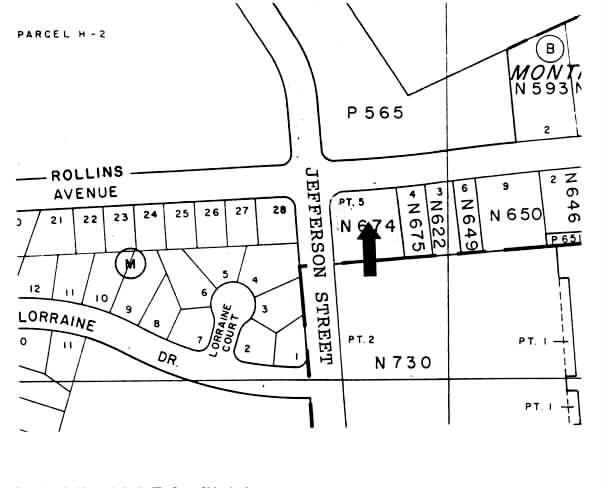 174-188 Rollins Ave, Rockville, MD à louer - Plan cadastral – Image 2 sur 3