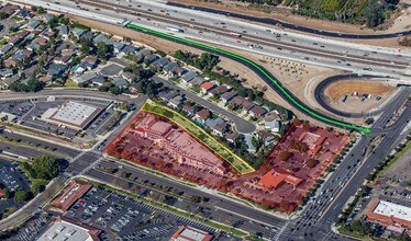 5555-5599 E Santa Ana Canyon Rd, Anaheim, CA - Vue aérienne vue de carte - Image1