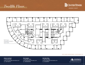 650 Town Center Dr, Costa Mesa, CA à louer Plan d’étage– Image 1 sur 1