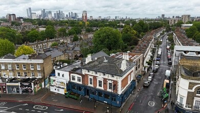 155 New Cross Rd, Londres, LND - Vue aérienne vue de carte - Image1