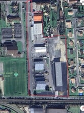 Merpins, CHA - Vue aérienne  vue de carte