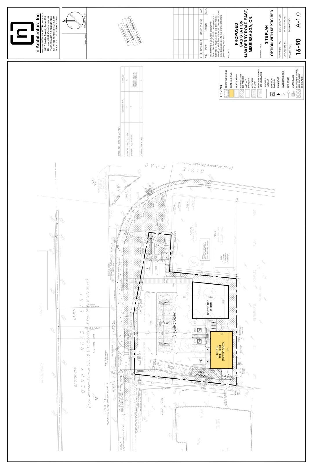 1480 Derry Rd, Mississauga, ON à vendre Plan de site– Image 1 sur 2