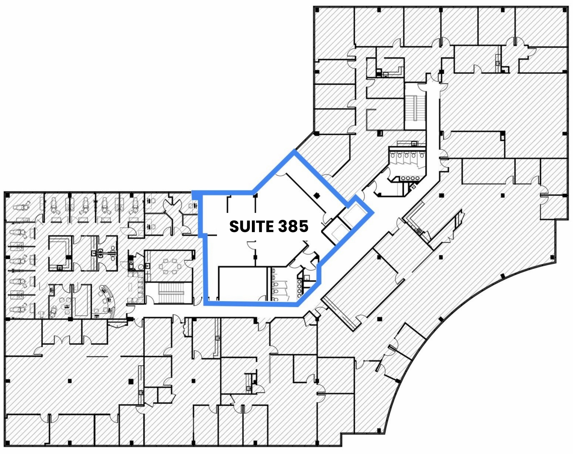 950 Herndon Pkwy, Herndon, VA à louer Plan d’étage– Image 1 sur 1