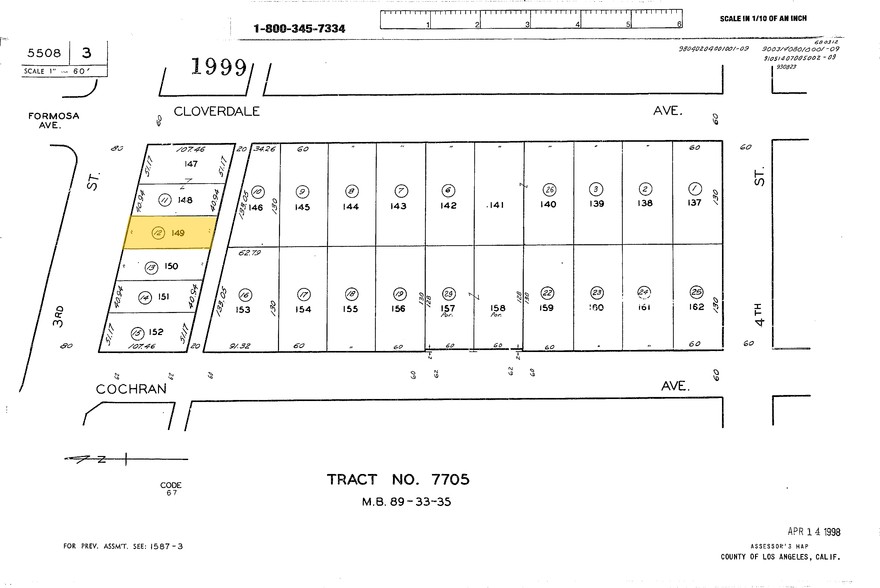 5810 W 3rd St, Los Angeles, CA à louer - Plan cadastral – Image 2 sur 12