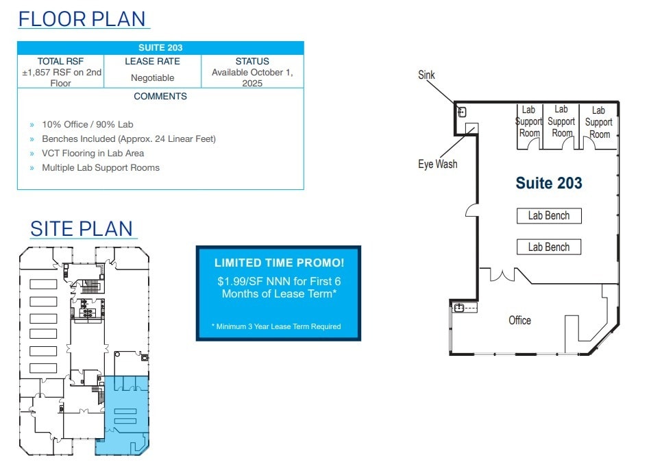 10179 Huennekens St, San Diego, CA à louer Plan d’étage– Image 1 sur 2