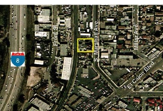 606 Marshall Ave, El Cajon, CA - VUE AÉRIENNE  vue de carte