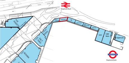 Ariel Way, Londres à louer Plan d’étage– Image 2 sur 2