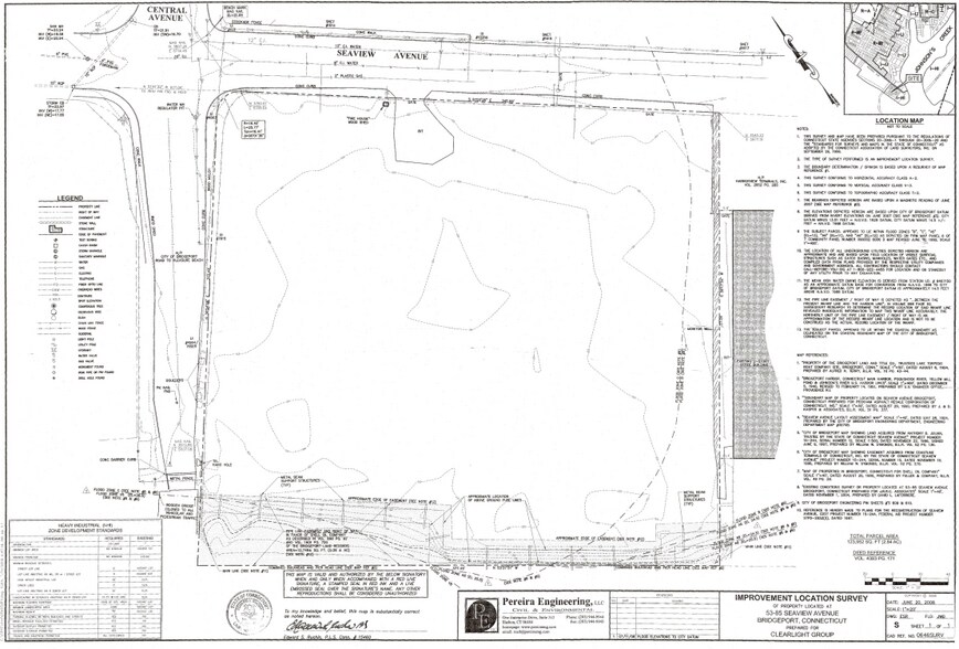 53-85 Seaview Ave, Bridgeport, CT à vendre - Plan de site – Image 2 sur 2