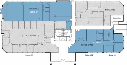 6725 Mesa Ridge Rd, San Diego, CA à louer Plan d’étage– Image 1 sur 1