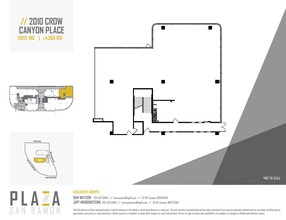 2010 Crow Canyon Pl, San Ramon, CA à louer Plan d’étage– Image 1 sur 1