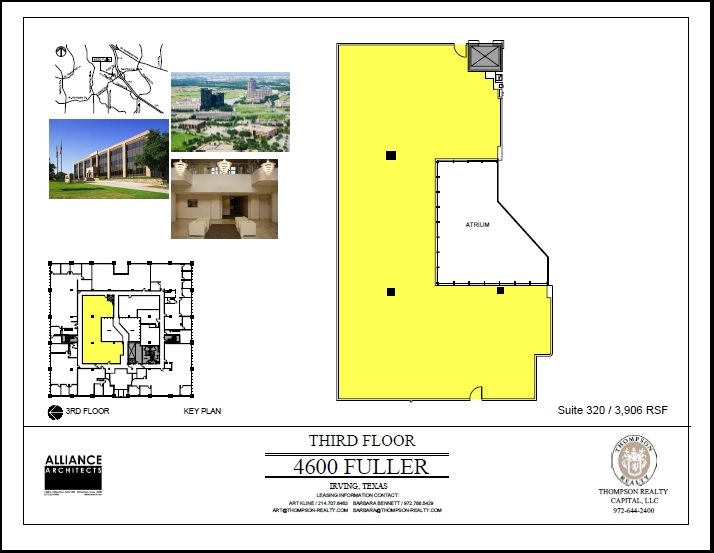 4600 Fuller Dr, Irving, TX à louer Plan d’étage– Image 1 sur 1