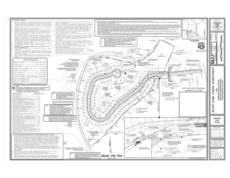 3698 Faith Rd, Chattanooga, TN à vendre - Plan de site – Image 3 sur 3